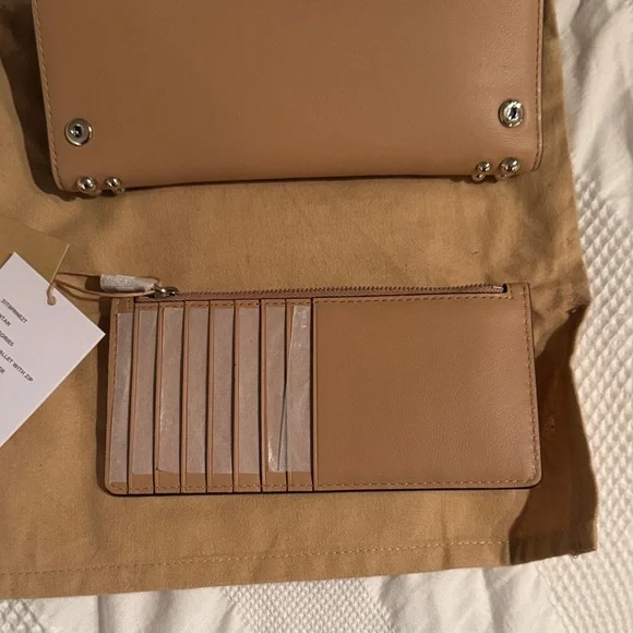 Michael Kors Collection Suntan Studded Wallet - Picture 4 of 7